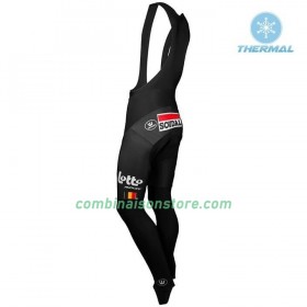 Maillot Cyclisme Hiver + Collant à Bretelles 2019 Lotto-Soudal N001